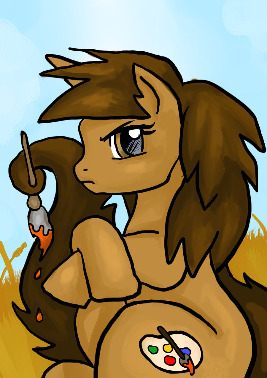Wildbrush- Myself Pony-fied