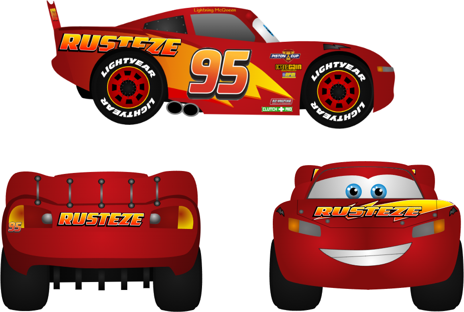 Rusteze Lightning McQueen by Jolly2boi on DeviantArt