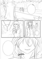 Crystal Bow Page 1 ~lineart~