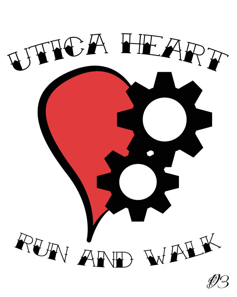 Utica Heart Run and Walk by CrimsonAnchors on DeviantArt