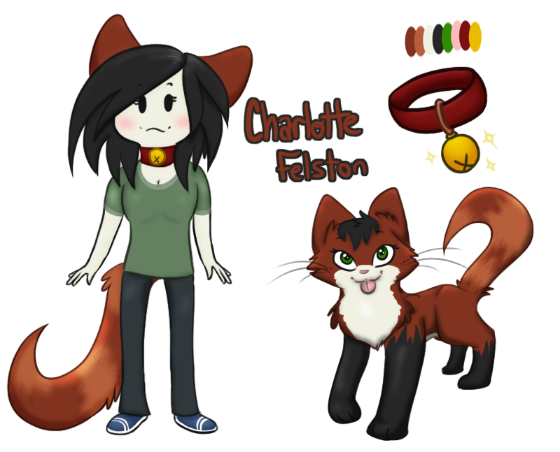 Adventure Time OC-- Charlotte Felston (Refsheet)