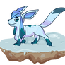 Glaceon in the Snow