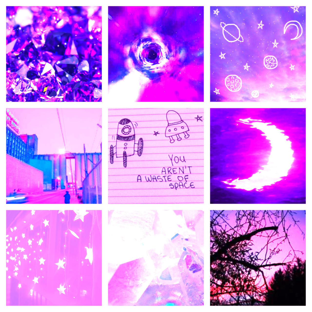 Galaxy aesthetic moodboard by PookyForEver on DeviantArt