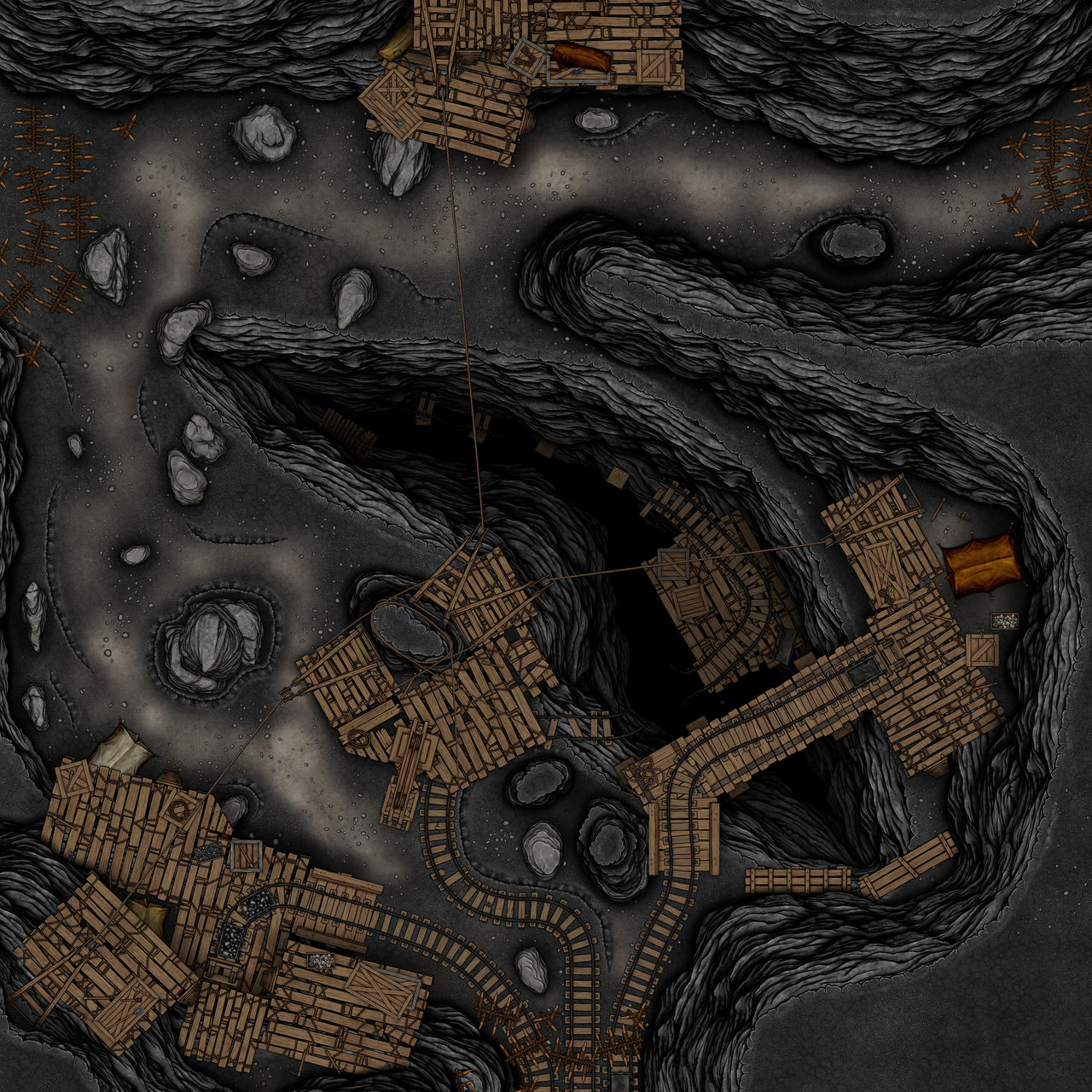 Despoiled Mines by SomberCartographer on DeviantArt