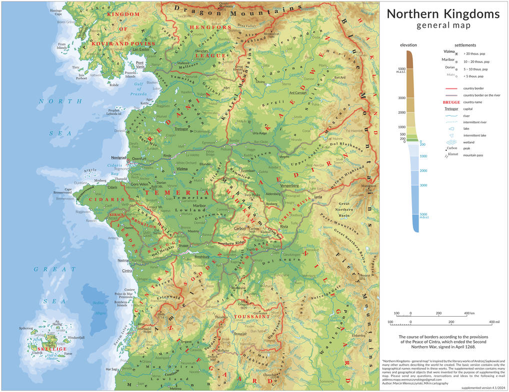ANG Northern kingdoms-general map (supplemented) by ...