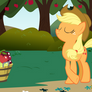 Applejack on the Farm