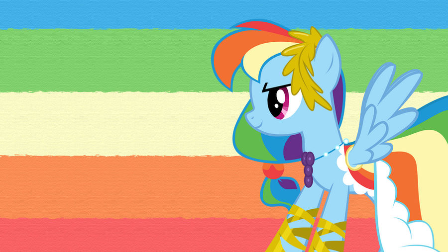 Rainbow Dash at the Gala by ShelltoonTV