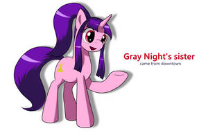 Gray Night's sister by nekokevin