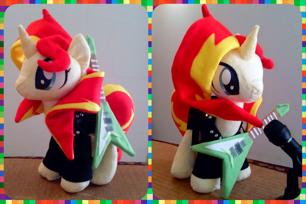 Sunset Shimmer Plush Prototype add