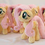 Fluttershy plushies