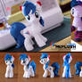 Blue Flame Pony Custom Plush