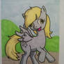 Derpy Hooves Sketch Card Color