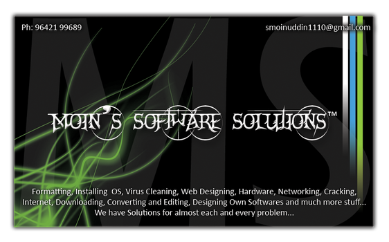 Moin's Business Card 5