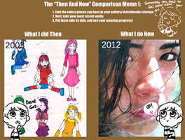 Then and Now Meme