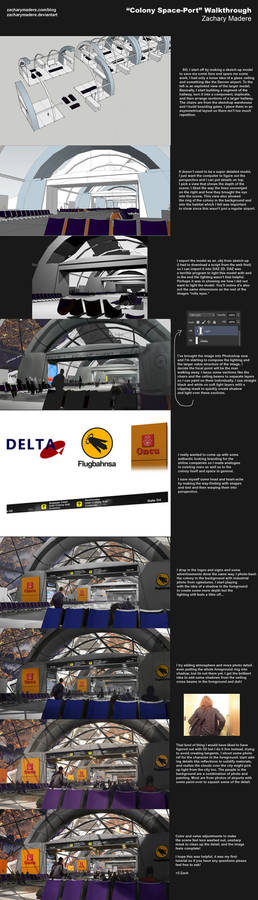 Colony Space-Port Tutorial