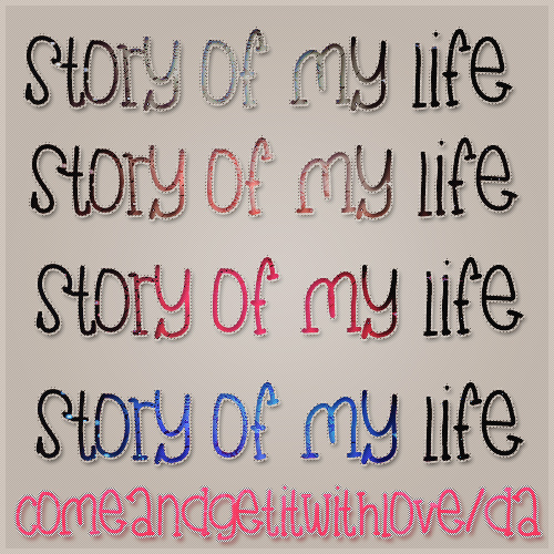 Story of my life,Styles