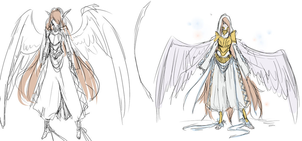 Angel concept design by BayneezOne on DeviantArt