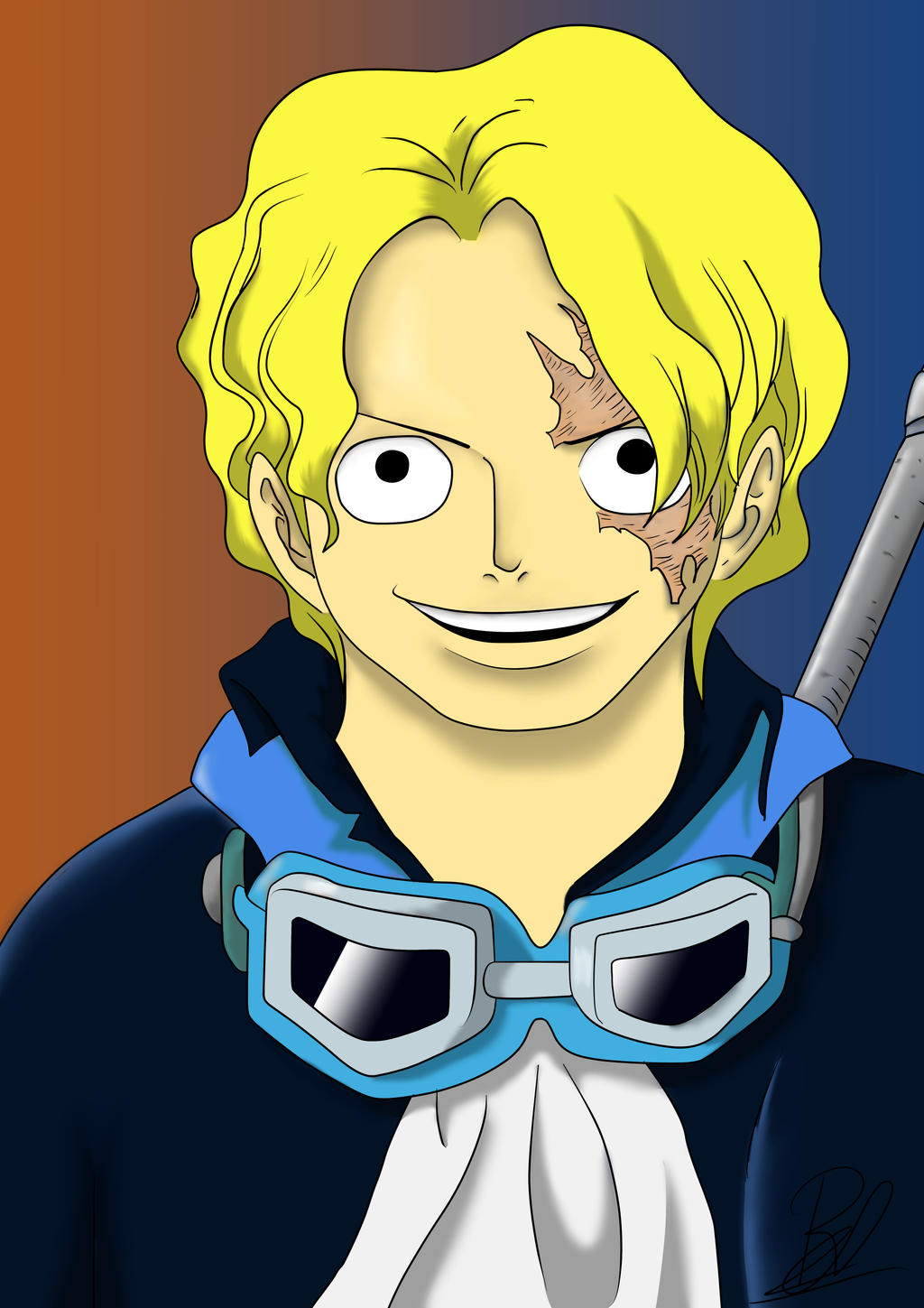 Sabo (Colored) by manoartist1996 on DeviantArt