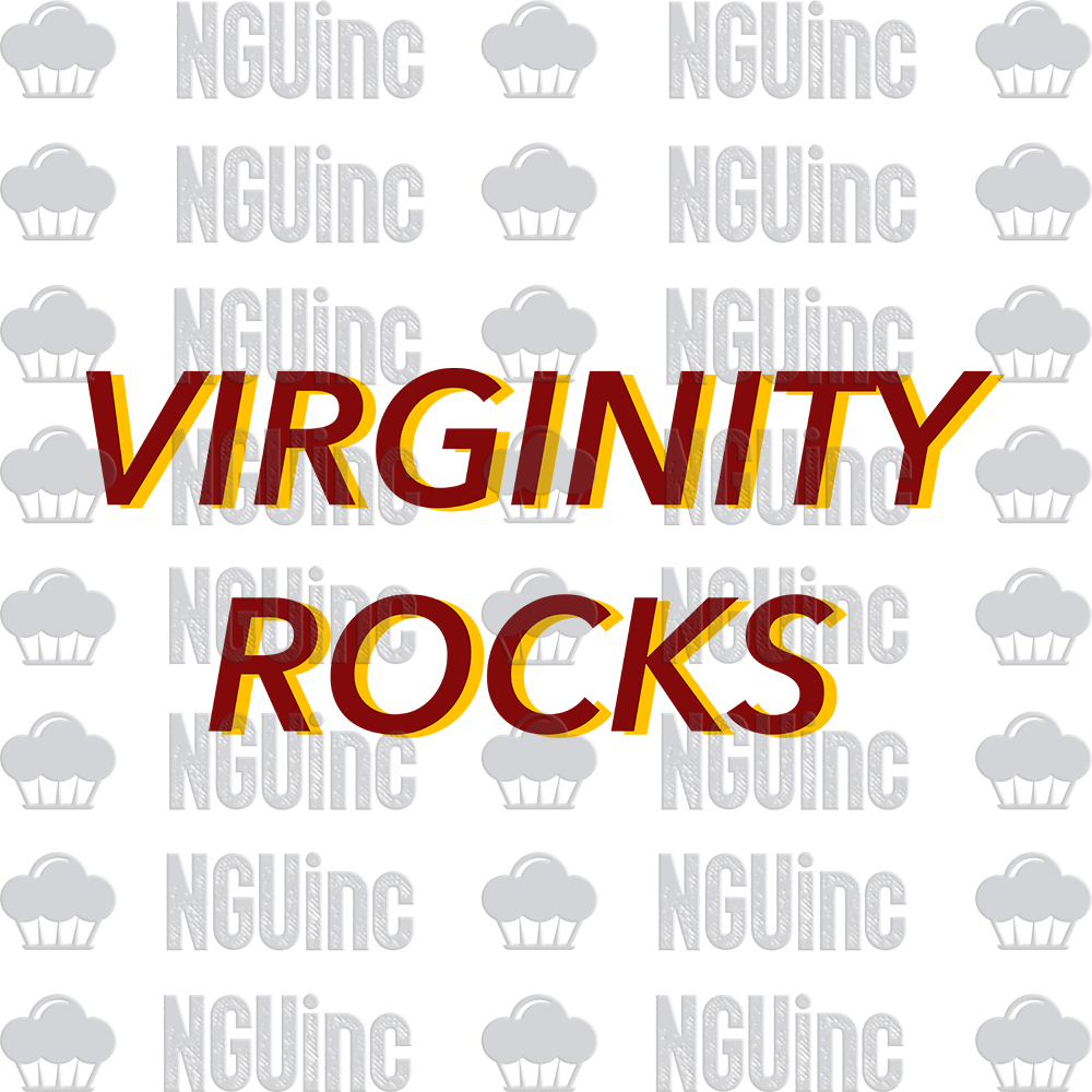 Virginity Rocks Text Virginity Rocks - red yellow design by NGUinc on DeviantArt