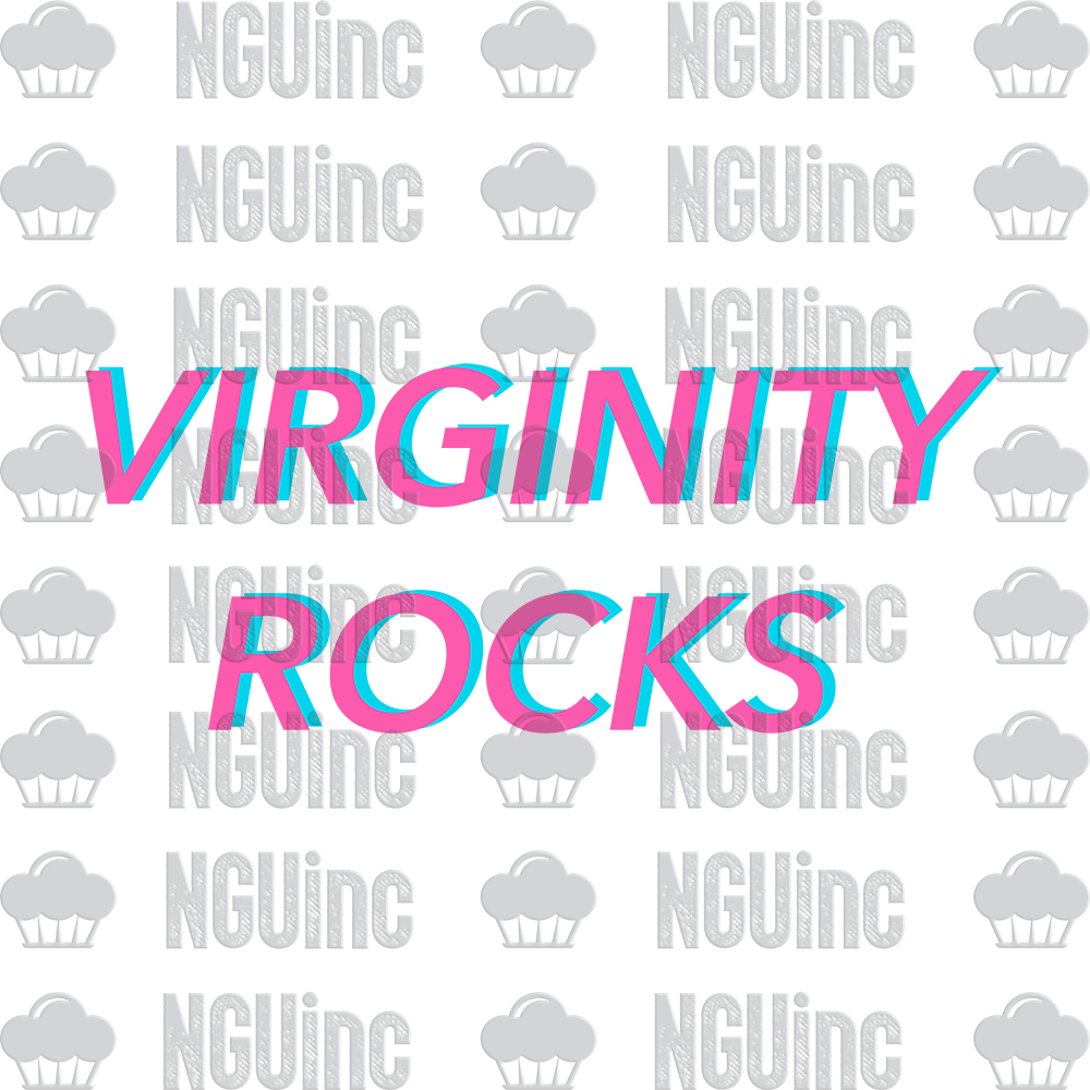 Virginity Rocks Text Virginity Rocks - pink blue design by NGUinc on DeviantArt