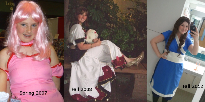 Cosplay Comparison - 2007 vs 2012