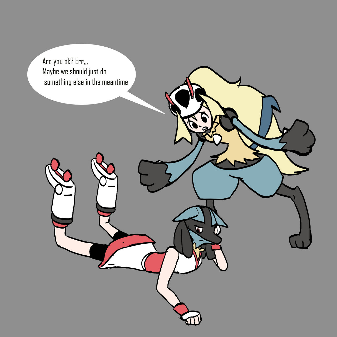 Lucario and Korrina Headswap pt 2