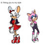 8. Fitting you to my style (Amy and Rouge)