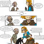 Zelda and old man body swap