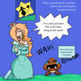 Rosalina and Goomba Body swap comic