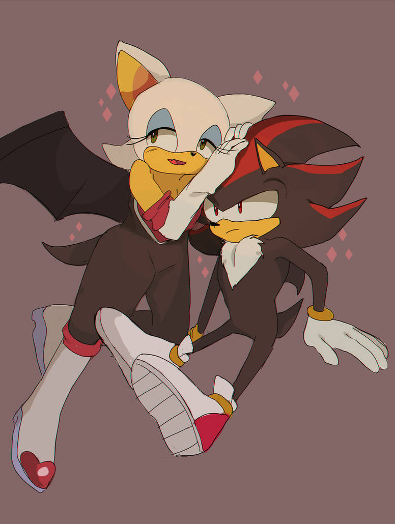 Shadow Rouge Wolf Shadow and Rouge by dededeeei on DeviantArt