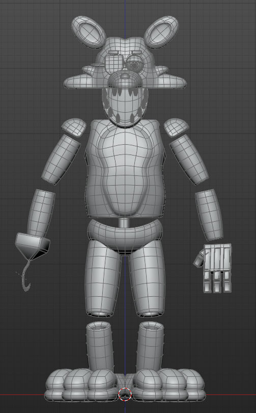 Tprr Retopology by blenderracoonv2 on DeviantArt