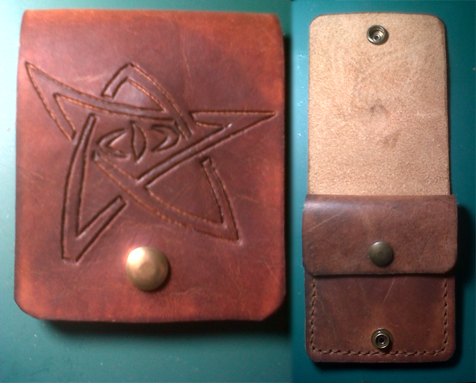 Elder Sign coin purse