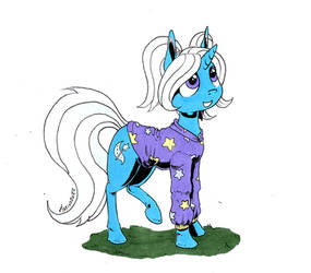 Ponytailed Trixie