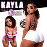 Fashion Girl Kayla Vol.1 | 20 4K PNG Outfits