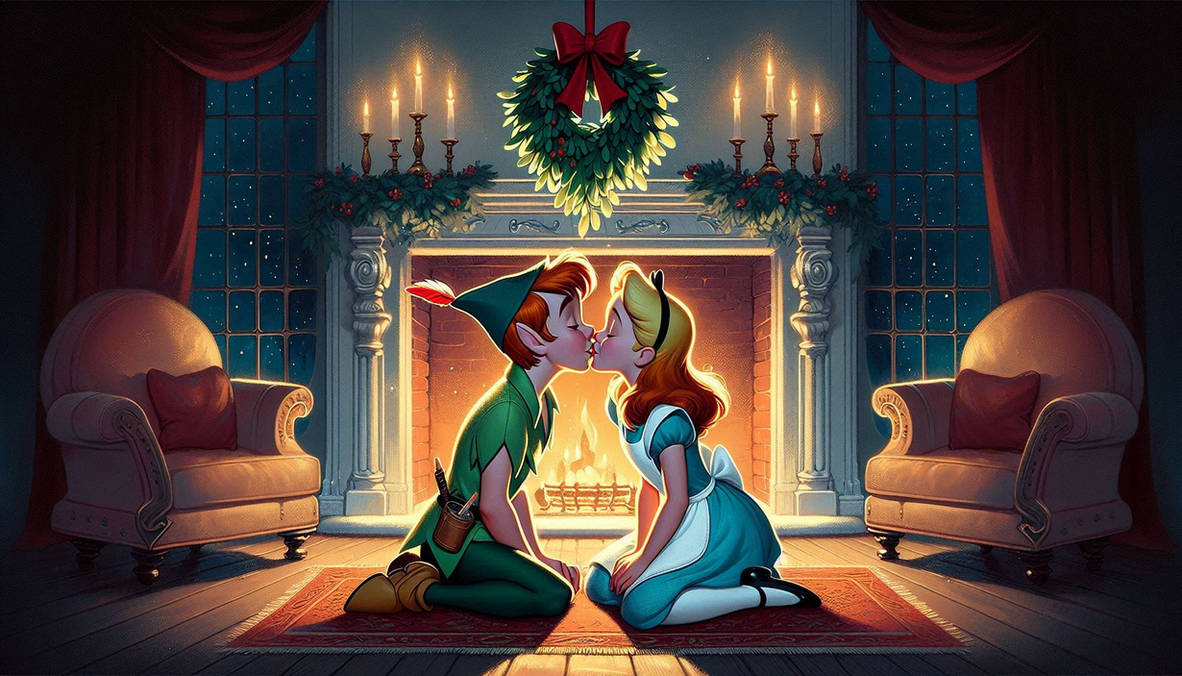 Alice Pan Peter Pan and Alice Under the Mistletoe 9 by dAInnyboy90 on DeviantArt