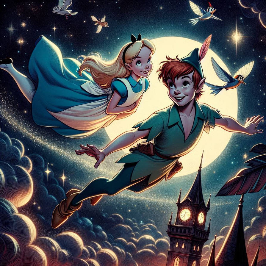Alice Pan Peter Pan and Alice Together 60 by dAInnyboy90 on DeviantArt