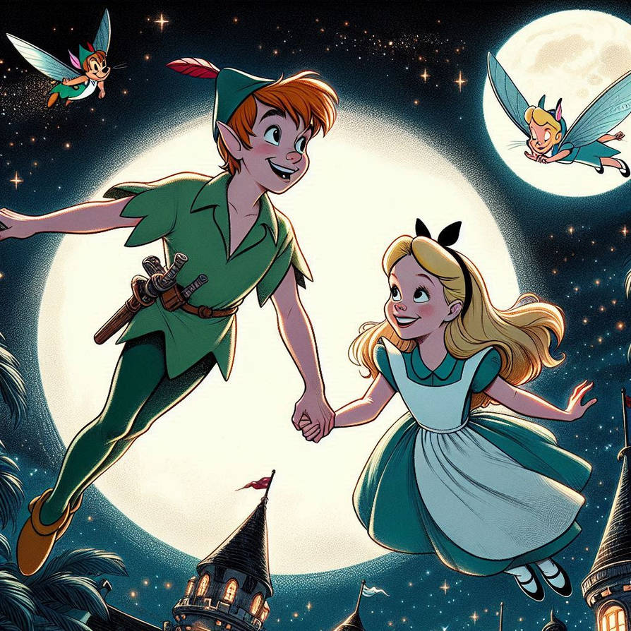Alice Pan Peter Pan and Alice Together 64 by dAInnyboy90 on DeviantArt