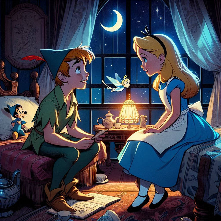 Alice Pan Peter Pan and Alice Together 73 by dAInnyboy90 on DeviantArt