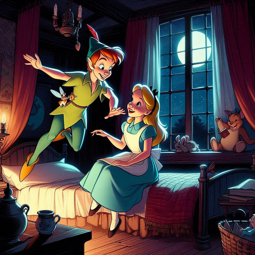 Alice Pan Peter Pan and Alice Together 76 by dAInnyboy90 on DeviantArt