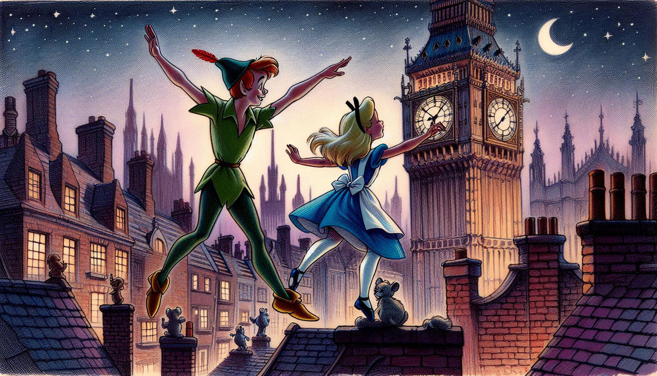 Alice Pan Peter Pan and Alice Together 118 by dAInnyboy90 on DeviantArt