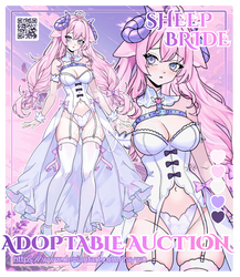 [CLOSED TY] Sheep Bride |  Adoptable Auction by RayW0