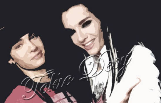 Bill und Tom Kaulitz fanart effect