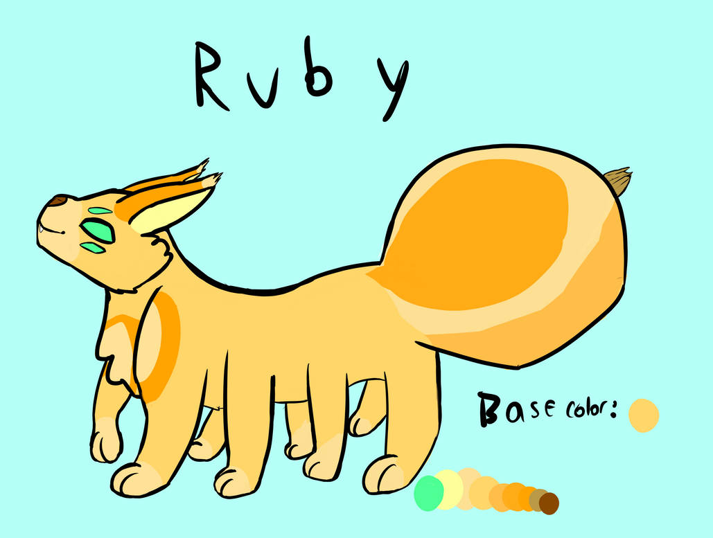 Ruby reference sheet by ZafraSaber on DeviantArt
