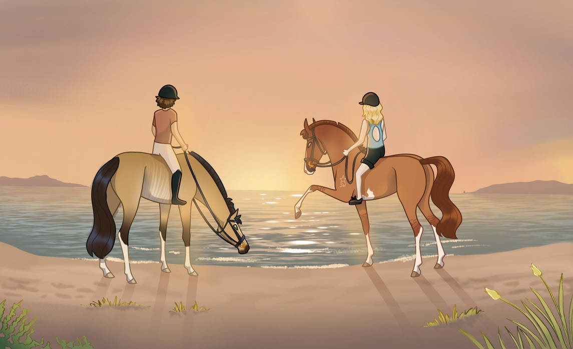 Equibreak | Beach ride by Silverstar00431 on DeviantArt