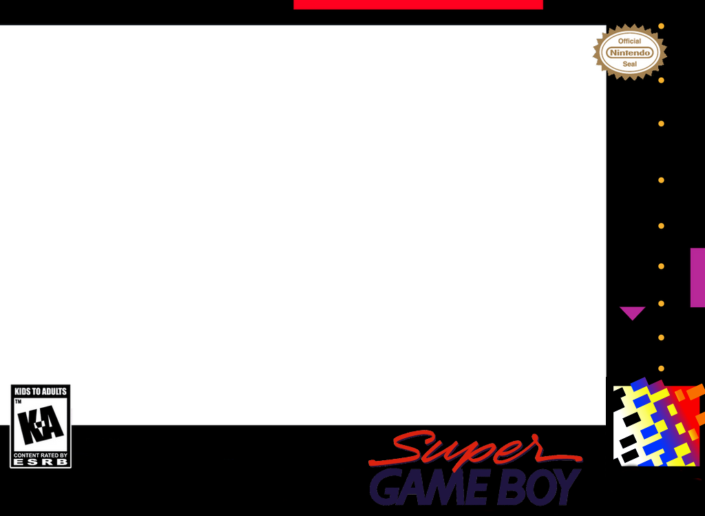 Super Gameboy Box Art Template by AverageNintenGuy on DeviantArt