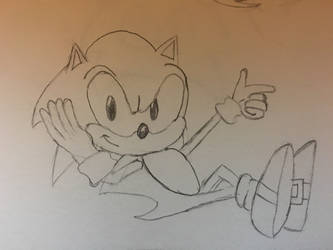 My second classic sonic sketch.