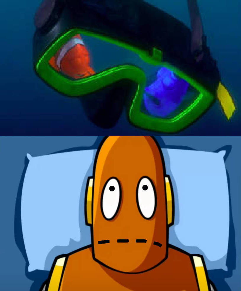 Moby Robod Moby Watches Marlin and Dory Sleeping by BMSpongeBobFan2009 on DeviantArt