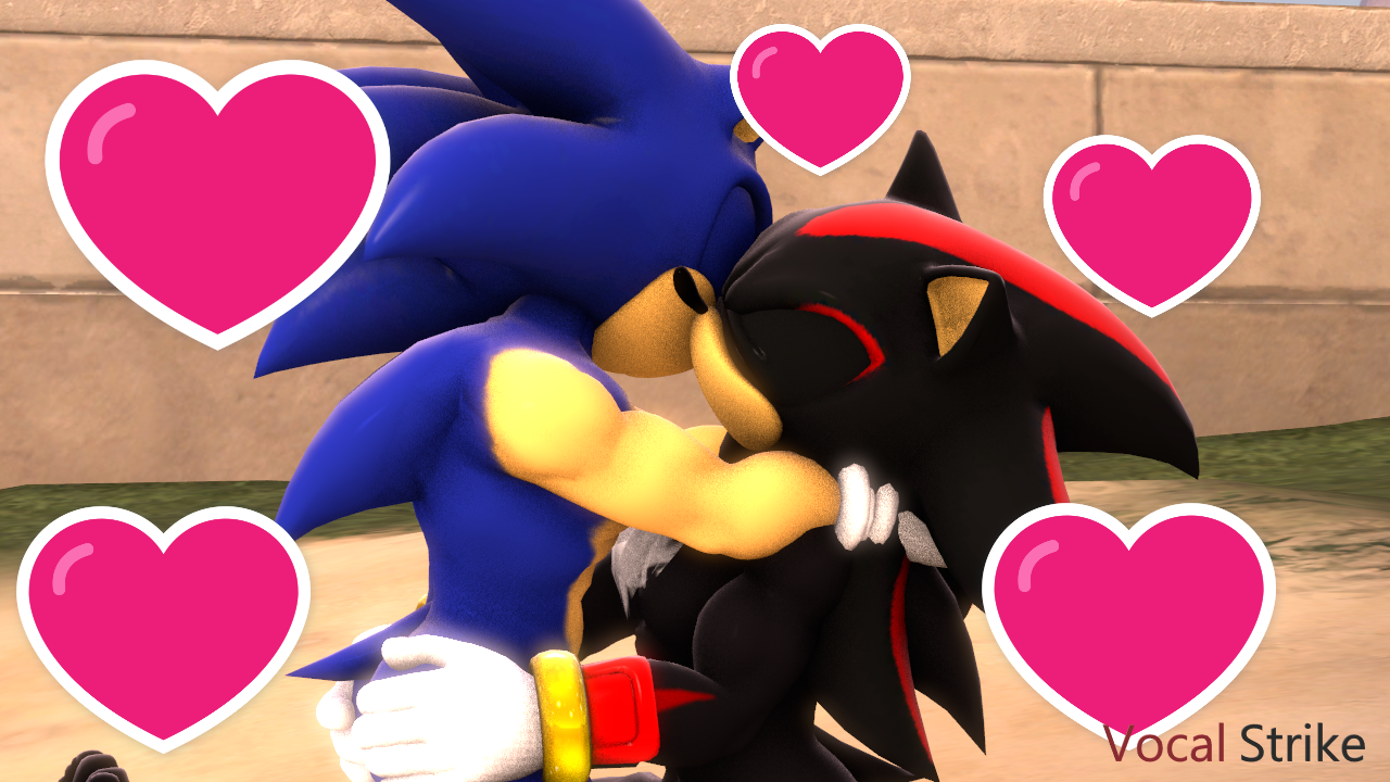 XOXO KISS AND HUGS 😘 #SONIC #SHADOW #sonicprime #youngeditor #fyp #AM, Sonadow