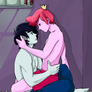 Marshall Lee and Prince Gumball