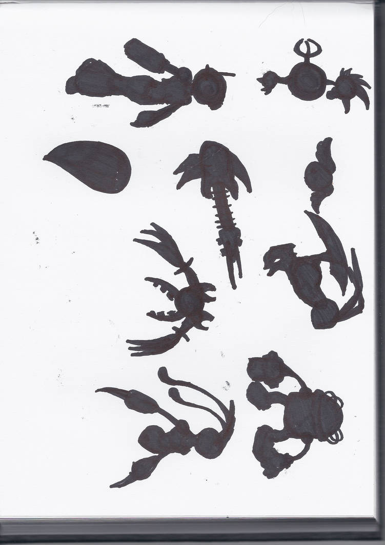 Shadow Characters 6 by Bixran001 on DeviantArt
